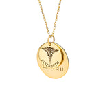 925 Sterling Silver Allergies Necklace