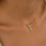 925 Sterling Silver Arwen Eflique Evenstar Lotr Minimalist Necklace