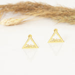 925 Sterling Silver Ear Jacket Name Earrings