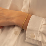 925 Sterling Silver Morse Code Bracelet