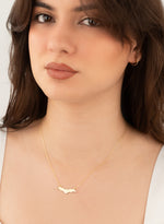 925 Sterling Silver Bat Necklace
