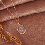 925 Sterling Silver Evil Eye Duası Oval