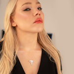 925 Sterling Silver Anka Kusu Necklace