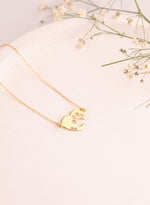 925 Sterling Silver Paw Heart Necklace