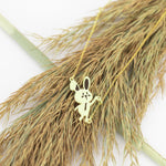 925 Sterling Silver Rabbit Necklace