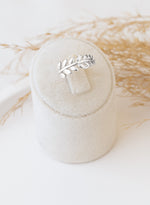 925 Sterling Silver Olive Leaf Ring