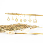 925 Sterling Silver Solar Plexus Chakra Earring