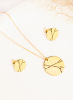 925 Sterling Silver Kintsugi Earring