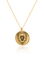 925 Sterling Silver Lion Pendant Necklace