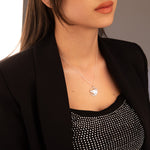 925 Sterling Silver Ezra Symbol Necklace