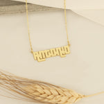 925 Sterling Silver Gta Name Necklace