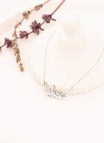 925 Sterling Silver Arabic Name Necklace
