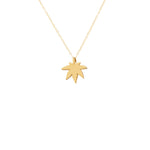 925 Sterling Silver Leaf Necklace
