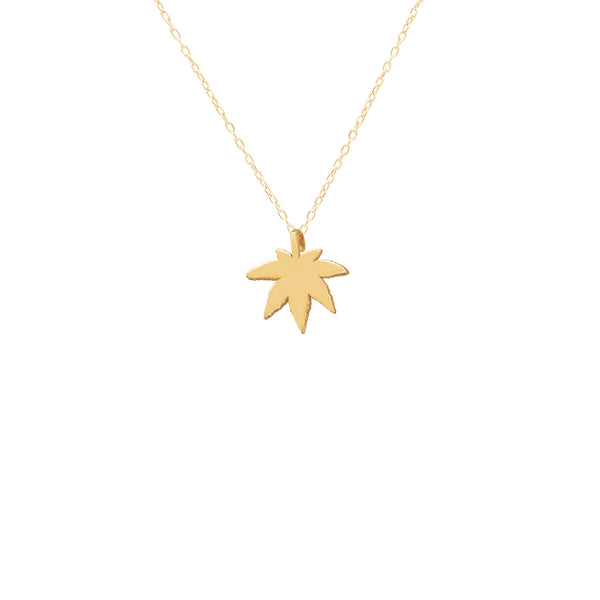 925 Sterling Silver Leaf Necklace