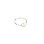 925 Sterling Silver Tiny Heart Ring