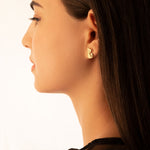 925 Sterling Silver Cat Studs,