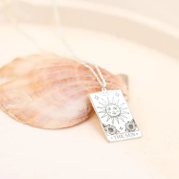 925 Sterling Silver Tarot Güneş