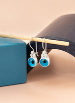 925 Sterling Silver Evil Eye Earrings