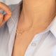 925 Sterling Silver Başak Burcu Ayi Star Hari̇tasi Necklace Nsp50031-6