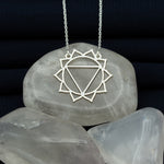 925 Sterling Silver Solar Plexus Chakra Necklace