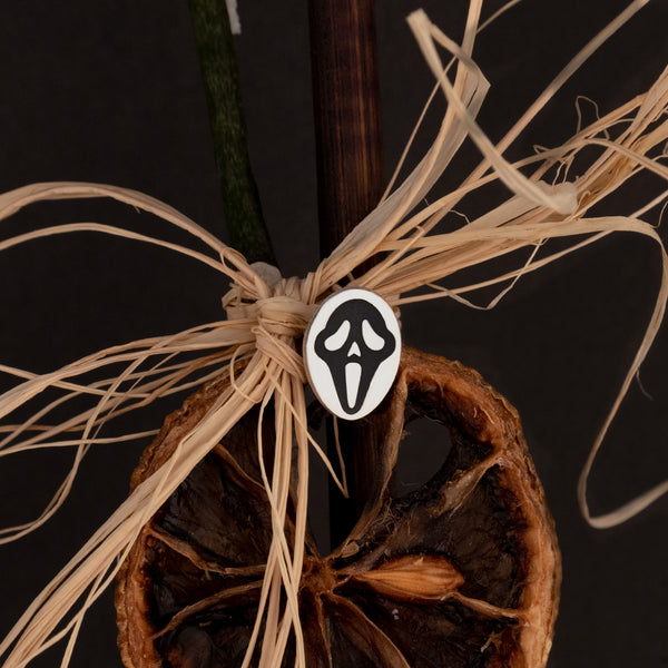 925 Sterling Silver Scream Mask Studs