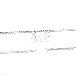 925 Sterling Silver Two Initial Laser Bracelet