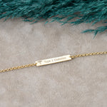 925 Sterling Silver Personalized Medical Alert Bracelet