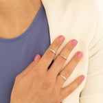 925 Sterling Silver Tiny Baby Elephant Ring