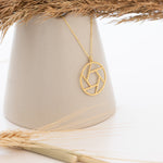 925 Sterling Silver Camera Aperture Pendant
