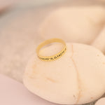 925 Sterling Silver Coordinates Ring