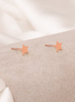 925 Sterling Silver Star Studs