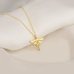 925 Sterling Silver Firefly Necklace