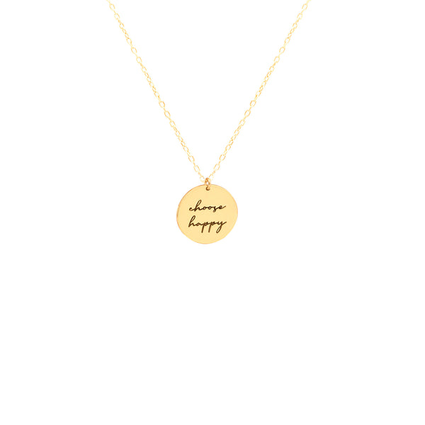 925 Sterling Silver Personalised Circle Necklace