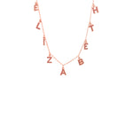 925 Sterling Silver Personalised Initial Name (Halley)