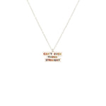 925 Sterling Silver Funny Lgbtqia+ Necklace