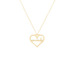 925 Sterling Silver Heart Name Necklace