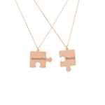 925 Sterling Silver Personalized Puzzle Necklace