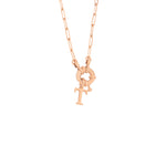 925 Sterling Silver Paperclip Chain Necklace With Name,