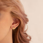 925 Sterling Silver Pole Star Studs