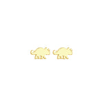 925 Sterling Silver Dinosaur Stud