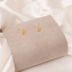 925 Sterling Silver Guardian Angel Studs Earrings