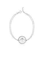 925 Sterling Silver Hiç Bracelet