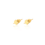 925 Sterling Silver 4 Leaf Clover Studs