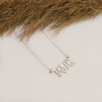 925 Sterling Silver Personaliezed Harry Potter Name Necklace