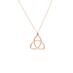 925 Sterling Silver Trinity Knot Necklace