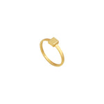 925 Sterling Silver Square Ring