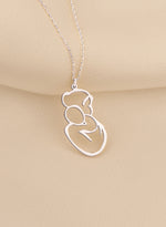 925 Sterling Silver Anne Çocuk Necklace