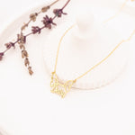 925 Sterling Silver Dog Head And Name Necklace