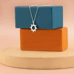 925 Sterling Silver Sun Necklace