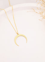 925 Sterling Silver Crescent Moon Ring Holder